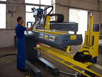 Установка автоматической MIG- пайки труб из оцинкованной стали